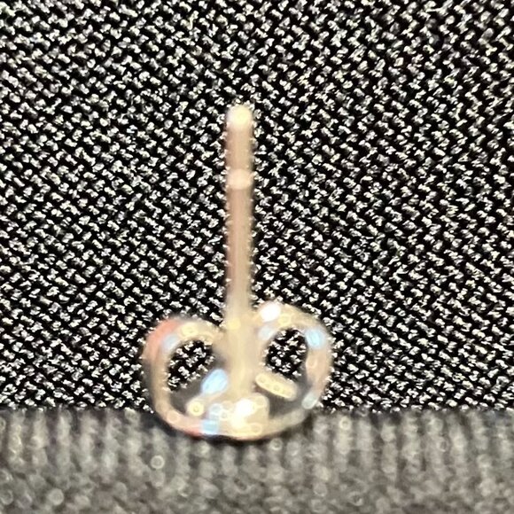 Coach Two Tone 6PC Stud Earring Set Heart, Star, C, Pyramid & Ball - Picture 4 of 4